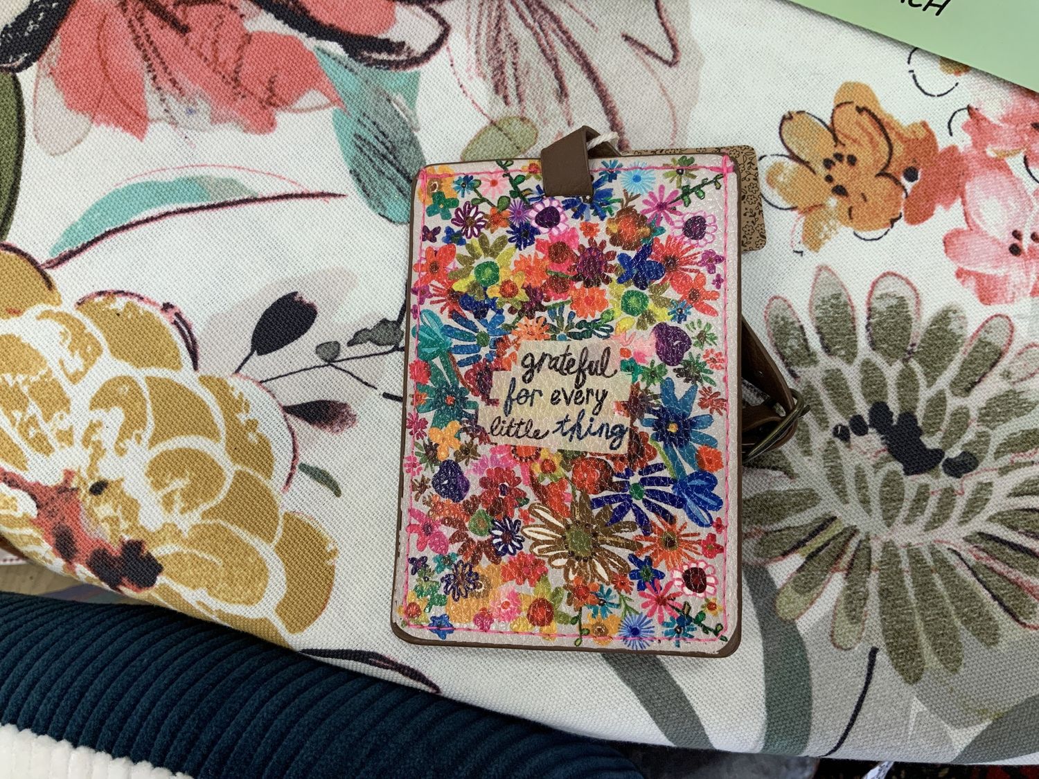 NL LUGGAGE TAG GRATEFUL FOR EVERYTHING