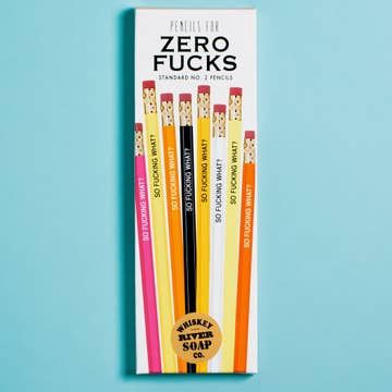 Zero F's Pencils Whiskey River