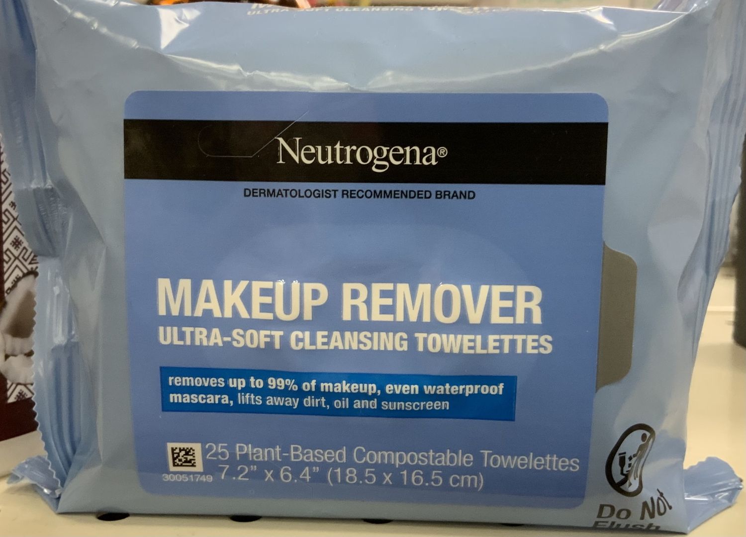 Neutrogena Makeup Remover - 25 Cleansing Towelettes