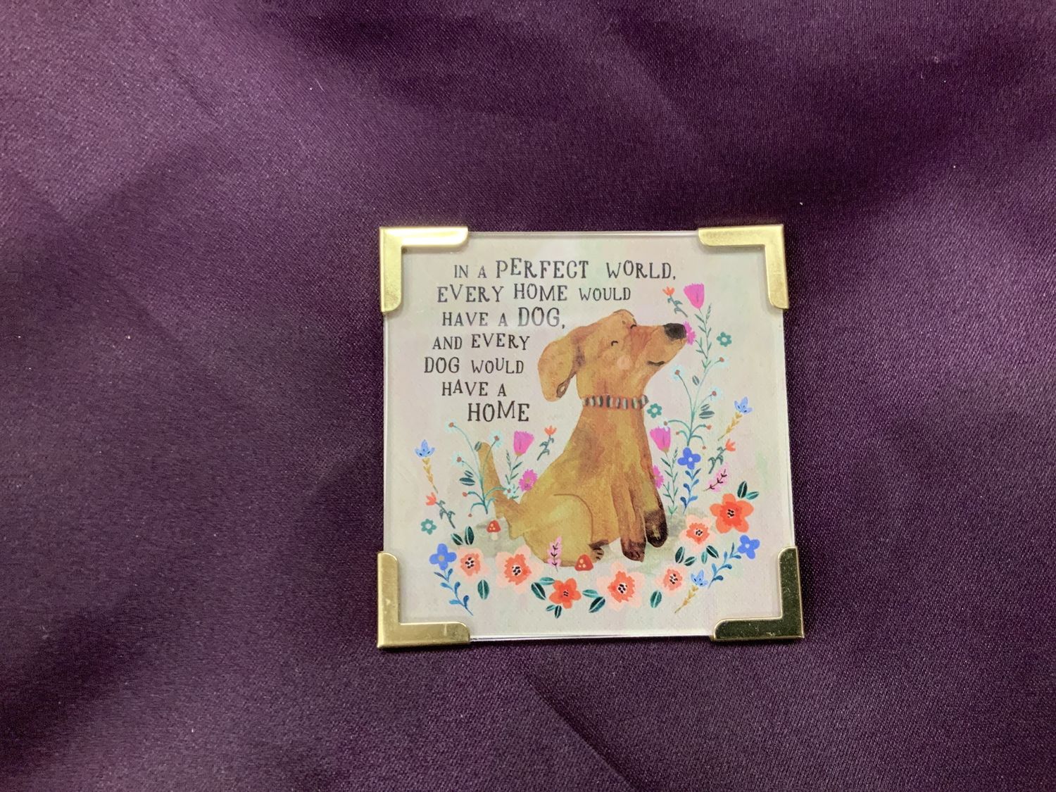 NL Magnet - In A Perfect World Every Dog....