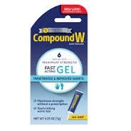 Compound W Maximum Strength Wart Remover - 0.25oz Gel