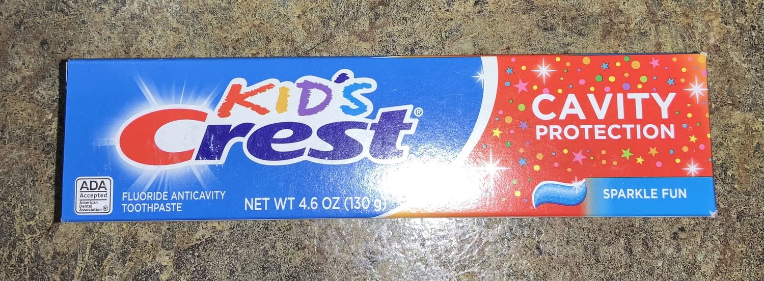 Crest For Kids Fluoride Anticavity Toothpaste