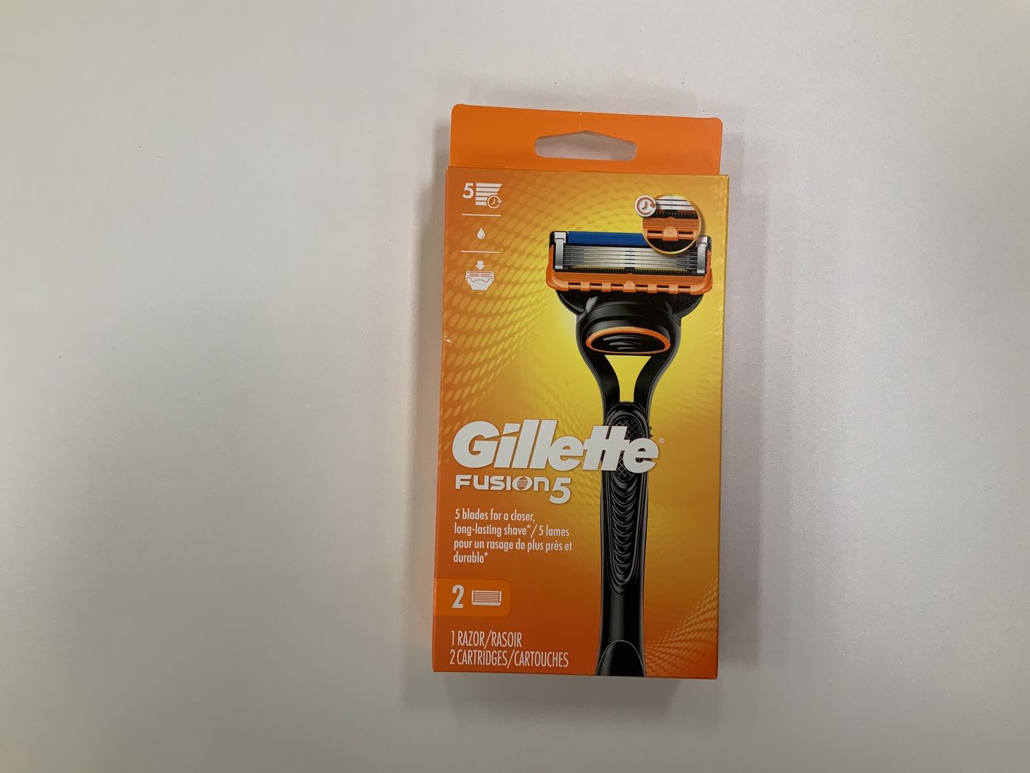 Gillette Fusion 5 Razor + 2 Cartridges