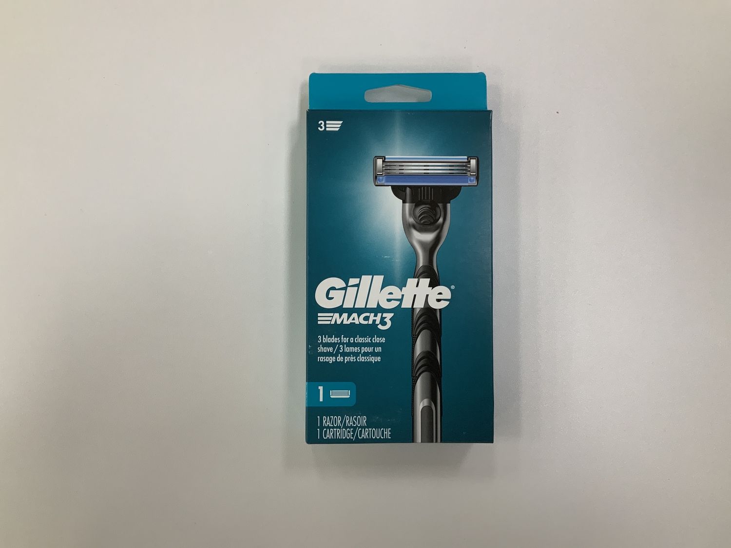 Gillette Mach3 3 Blades Razor 1 Ea