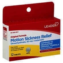 Motion Sickness 50 Mg Tablet