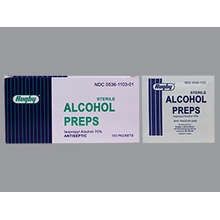 Rugby Alcohol 70% Prep Pads