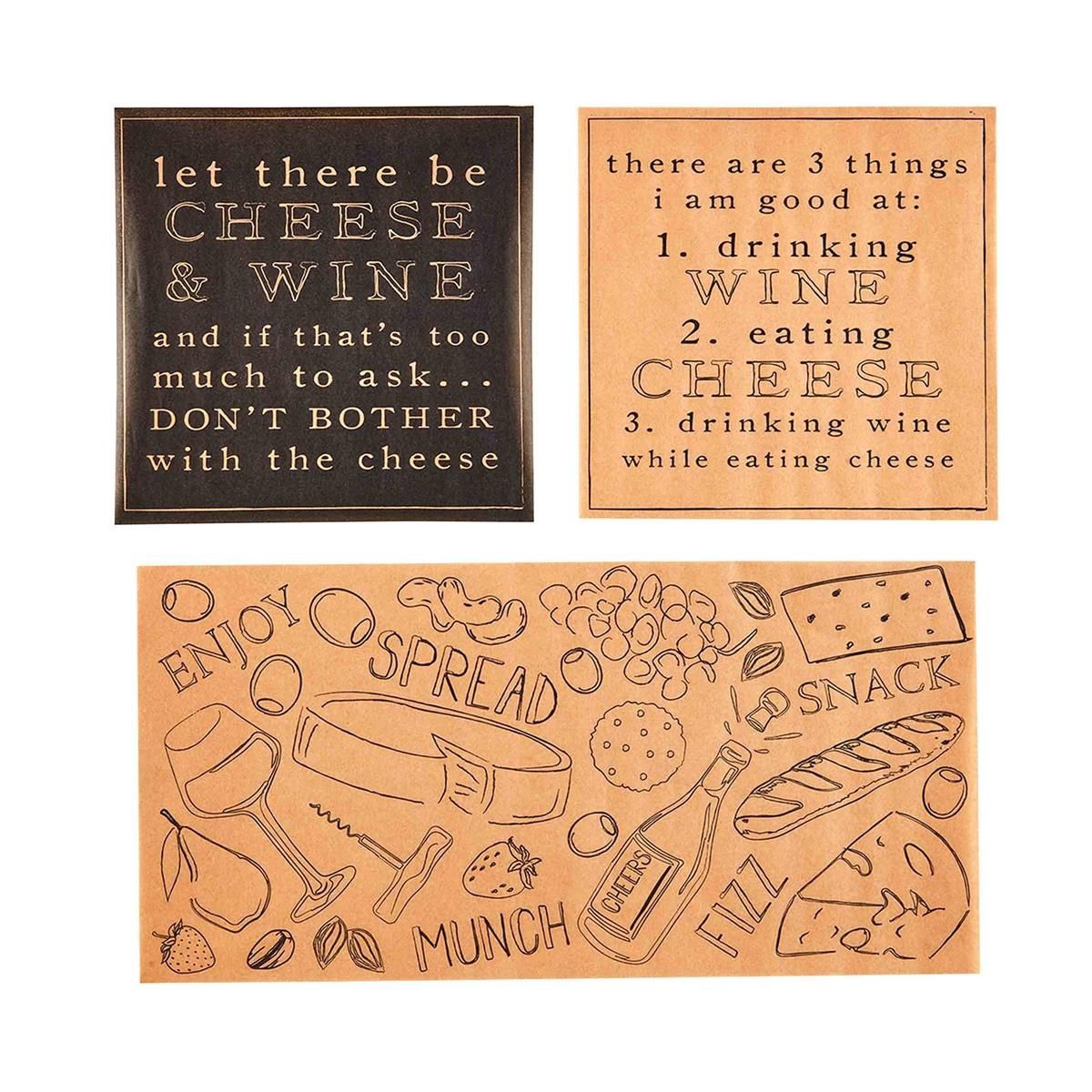 Cheese Paper - Brown Square