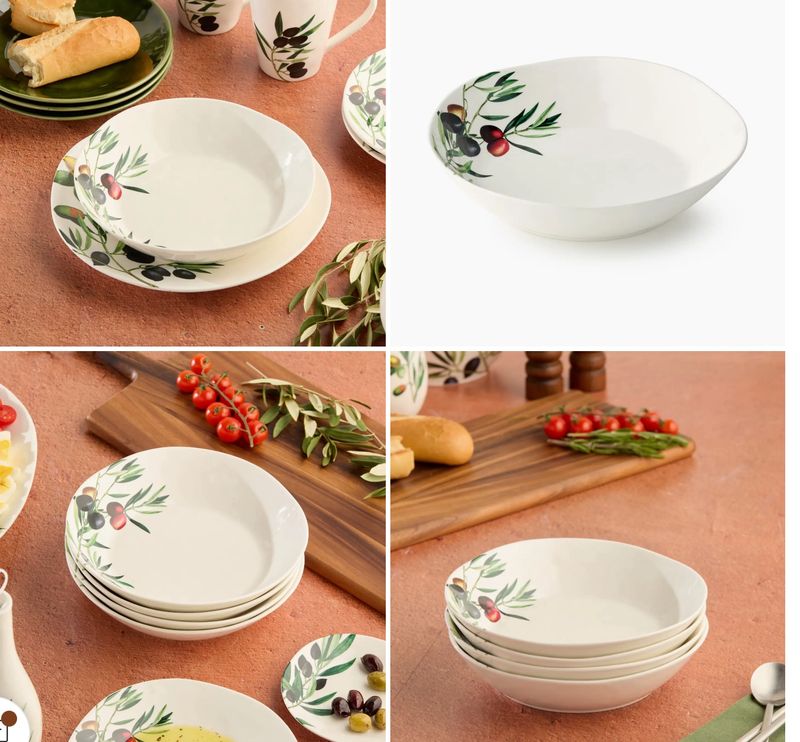 OLIVA PASTA / SOUP BOWL 9.5 IN