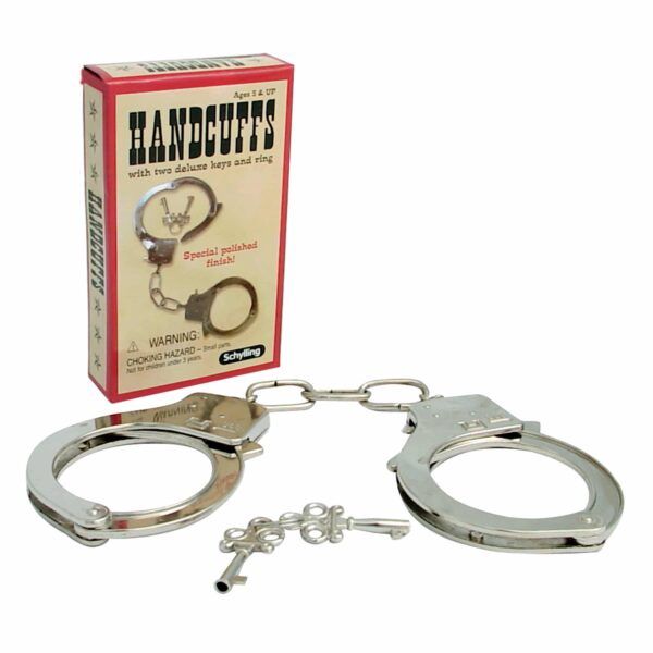 Metal hand Cuffs with Keys