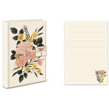 Punch Notepad Cream Foral