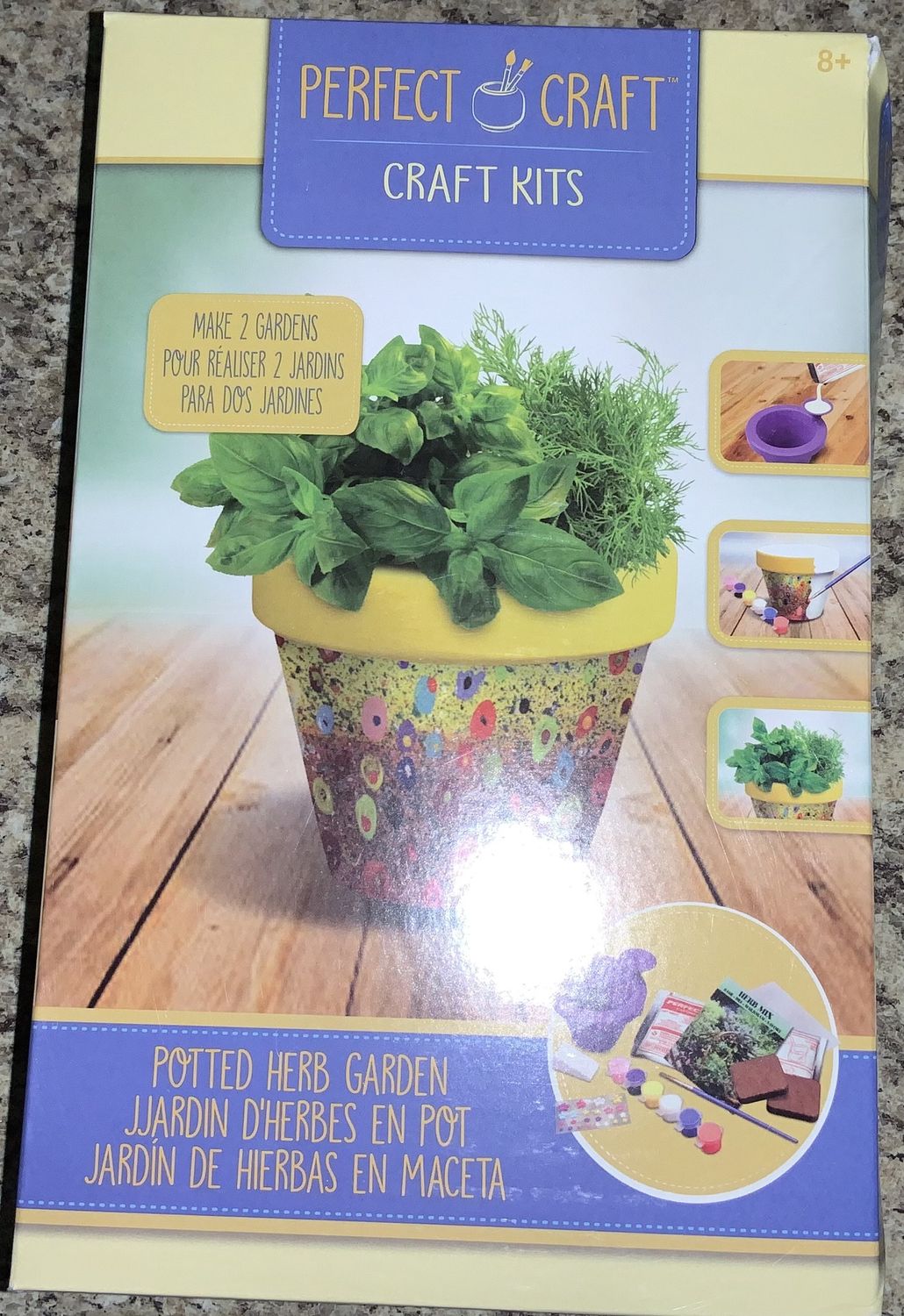 PERFECT CRAFT KIT - POTTED HERB GARDEN