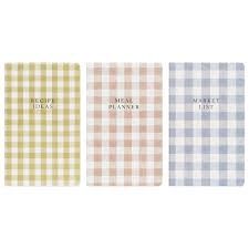Set Of 3 Notebooks (Recipe, Market, Meal Planner)