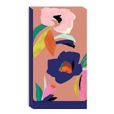 Magnetic floral notepad