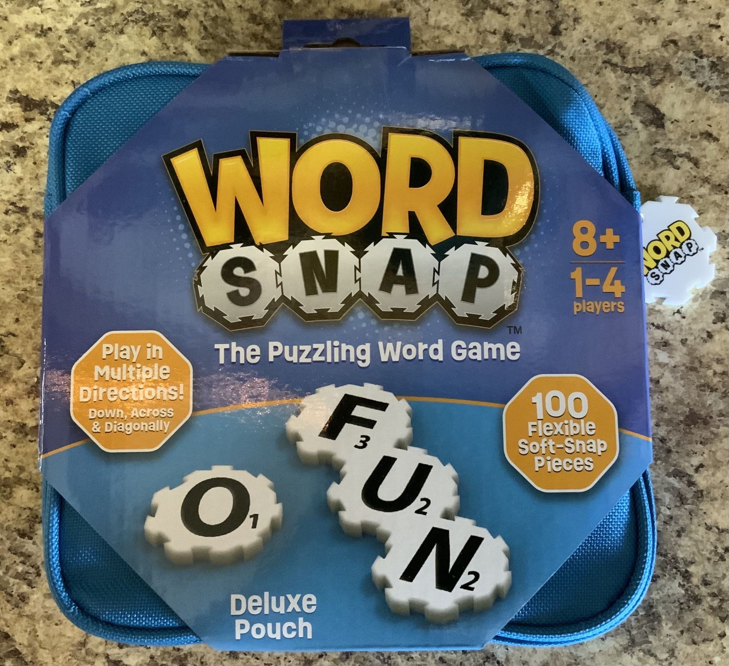 WORD SNAP ZIPPER BAG