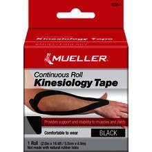 Kinesiology Tape Black Roll
