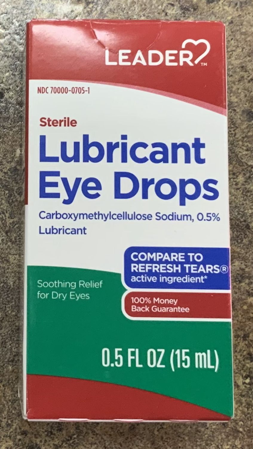 Leader Lubricant Eye Drops