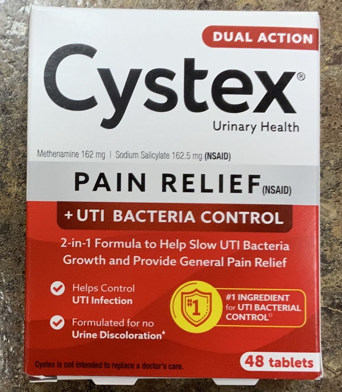 Cystex Tb 162-162.5Mg 48 Ms