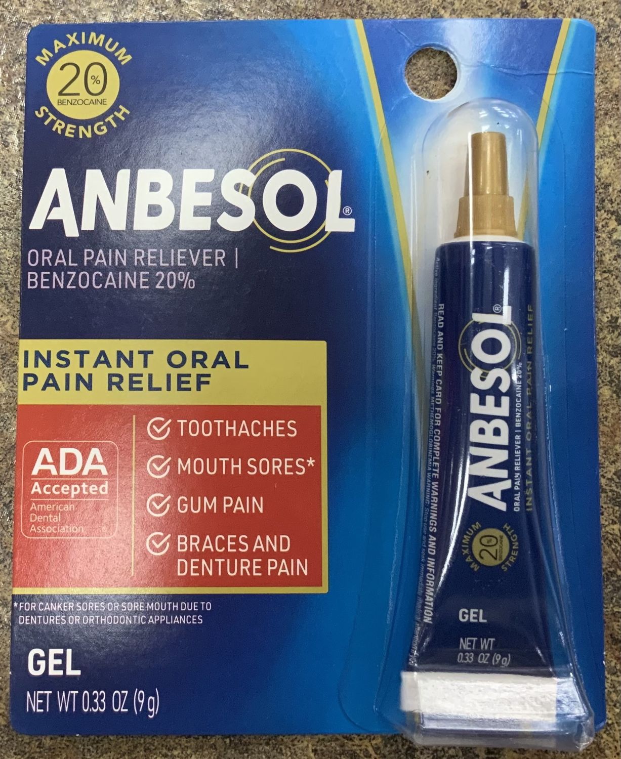 Anbesol 20% Gel
