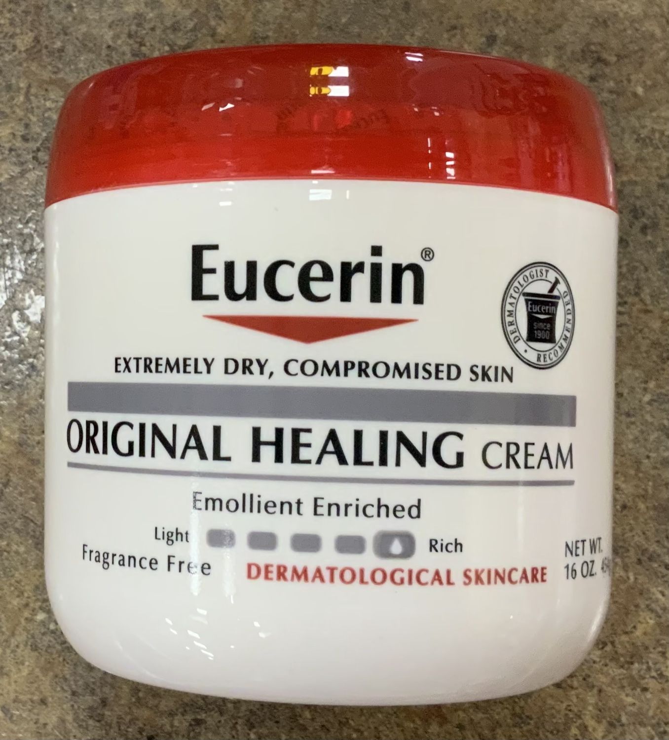 Eucerin Original Healing Cream Fragrance Free -16oz