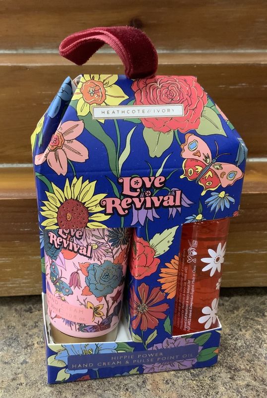 Love Revival Hippie Power Hand Cream &amp; Pulse Point Oil