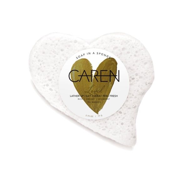 Caren LOVED Soap Sponge