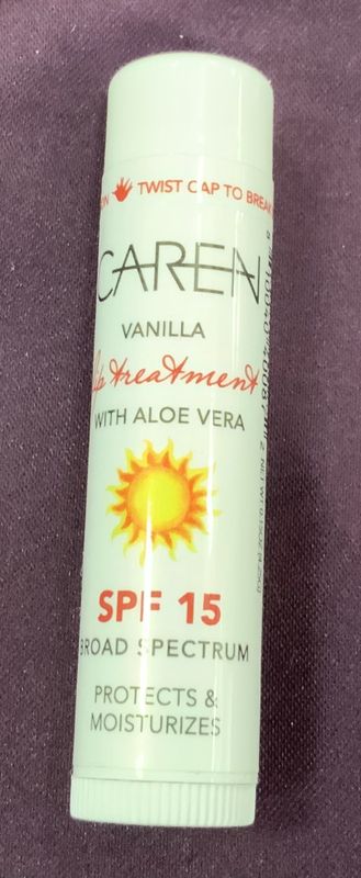 Caren Vanilla Lip Treatment with SPF 15