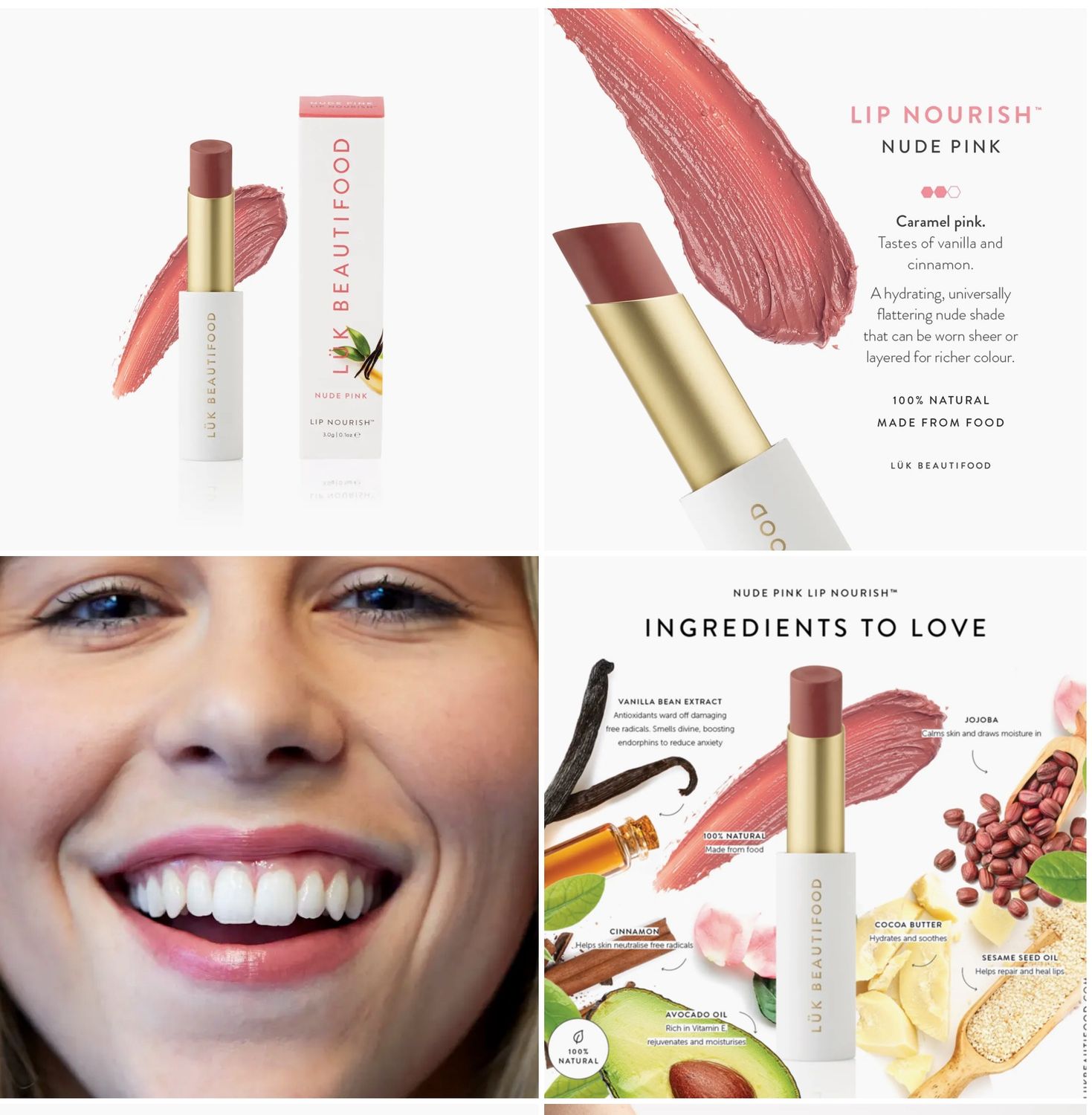 LUK BEAUTIFOOD NUDE PINK