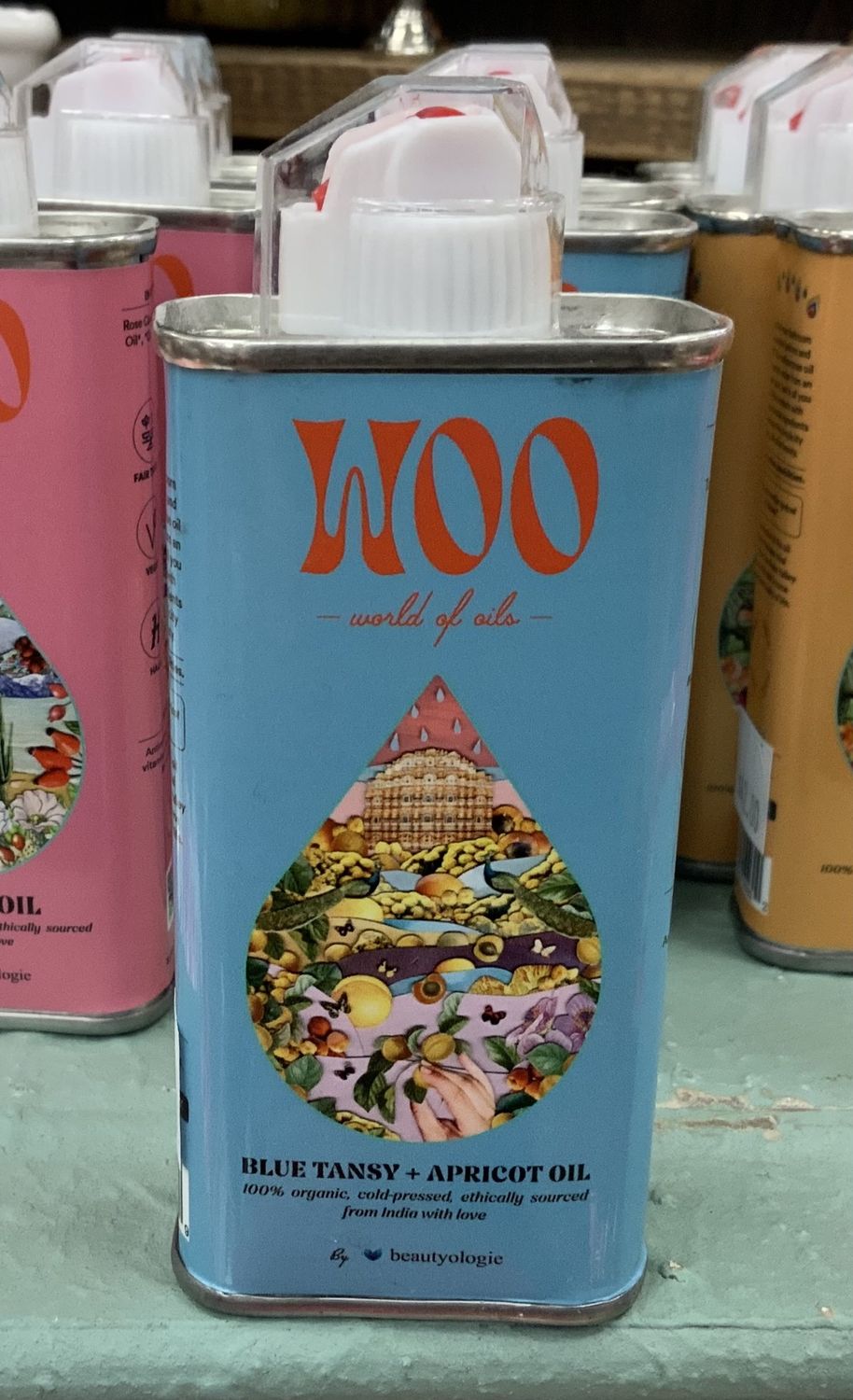 World of Oils Blue Pansy  + Apricot Oil