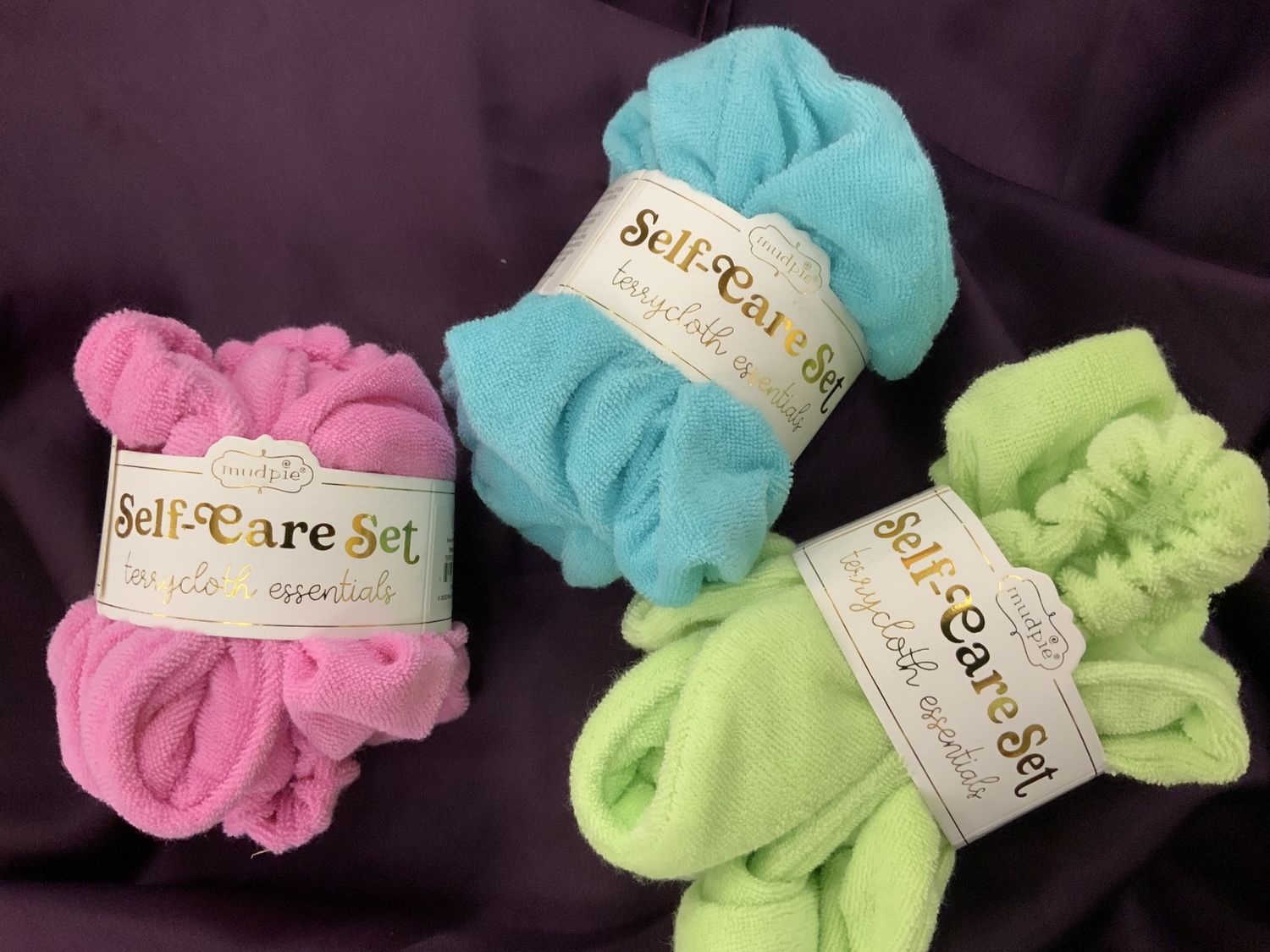 Self-Care Set Terrycloth - Blue