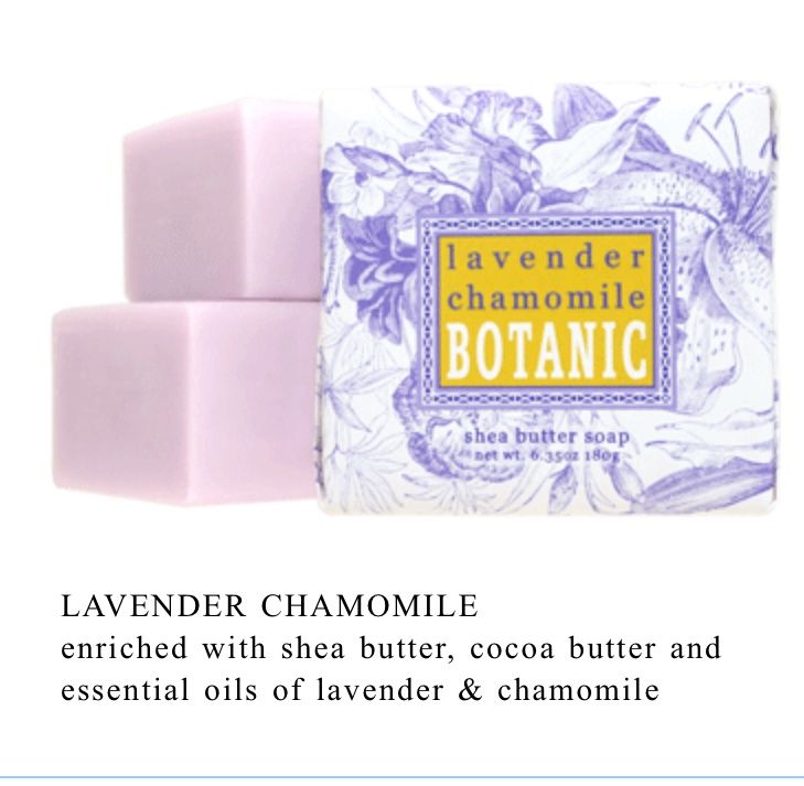 Lavendar chamomile Shea Butter Square
