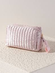 Logan Large Boxy Cosmetic Bag Rose