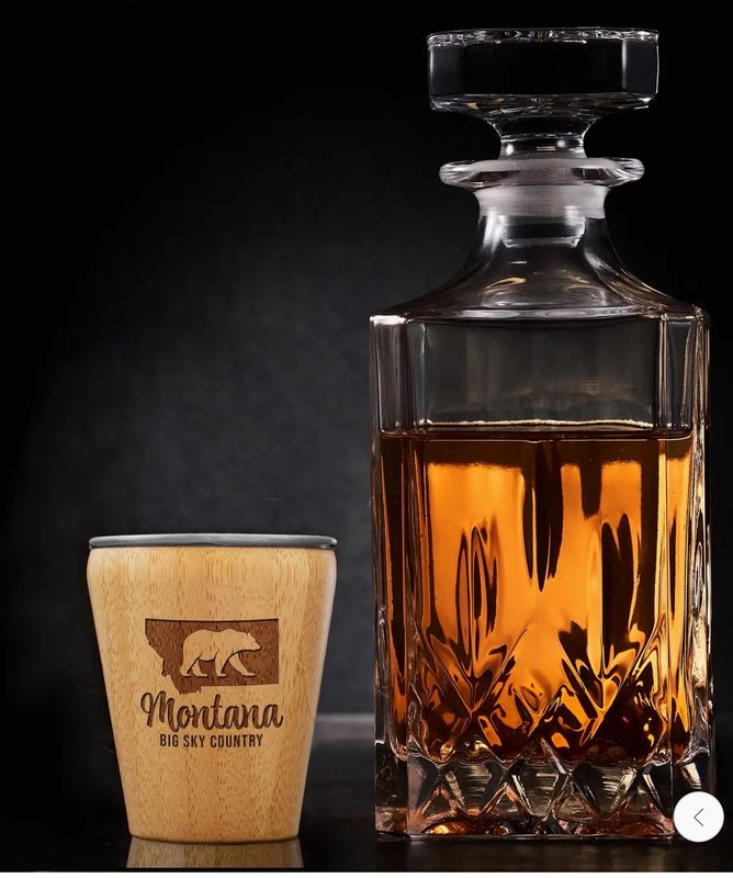Montana Acacia Shot Glass