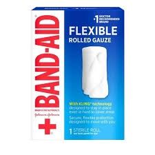Band-Aid Flexible Rolled Gauze Bandage 2"x90"