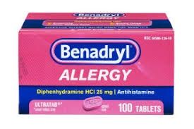 Benadryl Allergy 25Mg Tabs 100 Ea