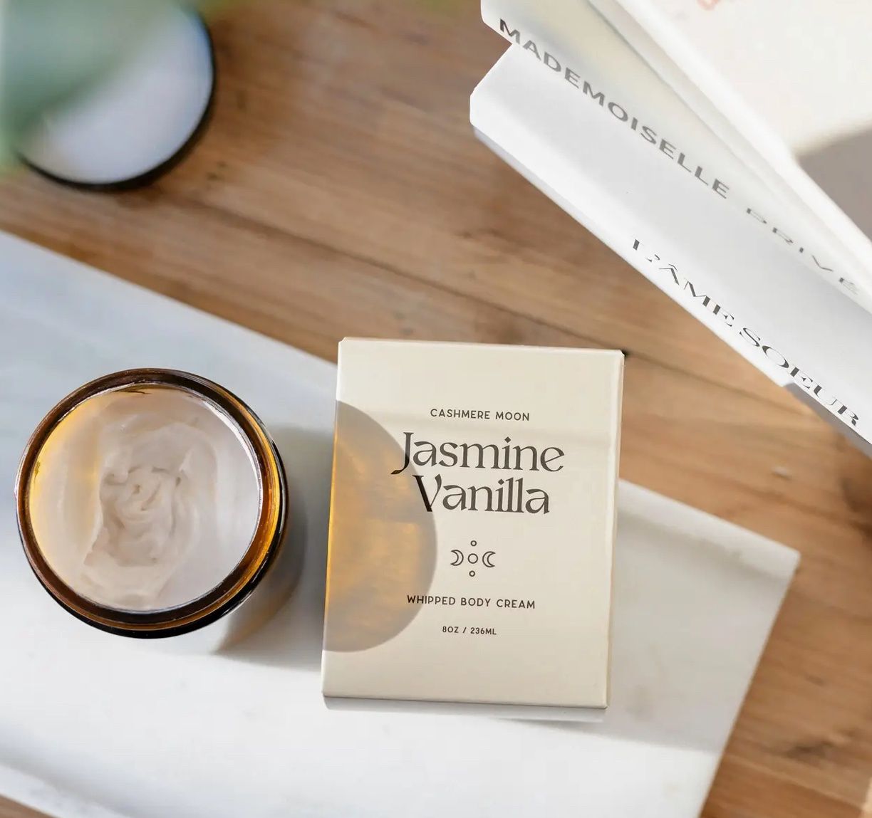 Jasmine Vanilla Whipped  Body  Cream - 8oz
