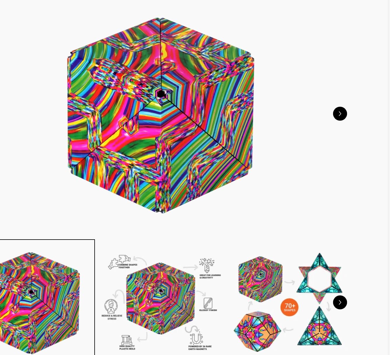 SHASHIBO MAGNETIC PUZZLE CUBE WATER COLOR