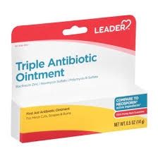 Leader Triple Antibiotic Ointment 0.5 oz
