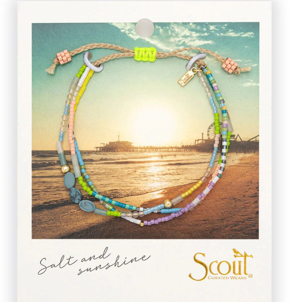 BLUE HOWLITE STONE OF HARMONY BRACELET