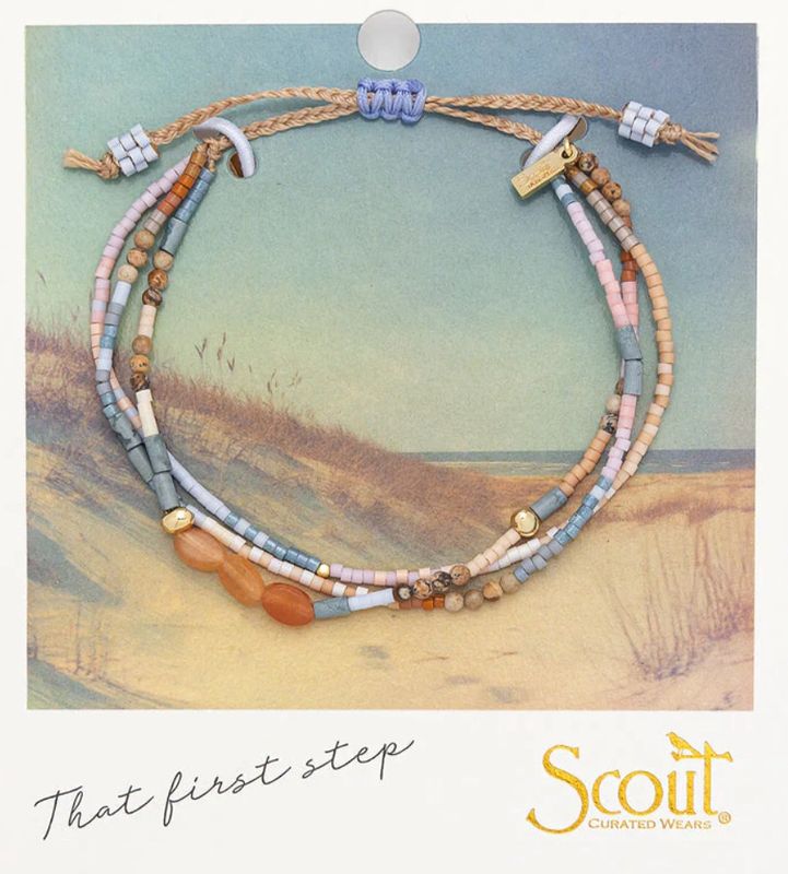 RED AVENTURINE STONE OF INSPIRATION BRACELET - The First Step