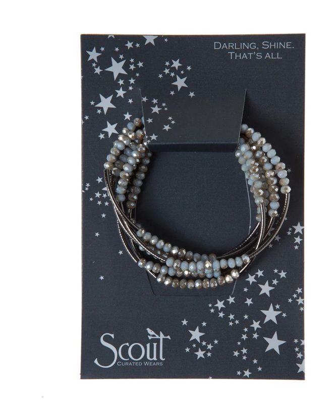 SCOUT WRAP NECK/ BRACELET Darling, Shine. That's All