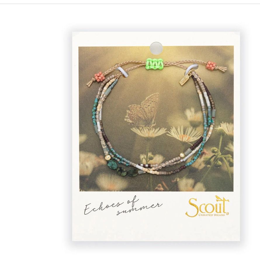 AFRICAN TURQUOISE STONE OF TRANSFORMATION BRACELET Echos of summer