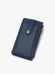 Vegan Wallet - Denim Blue