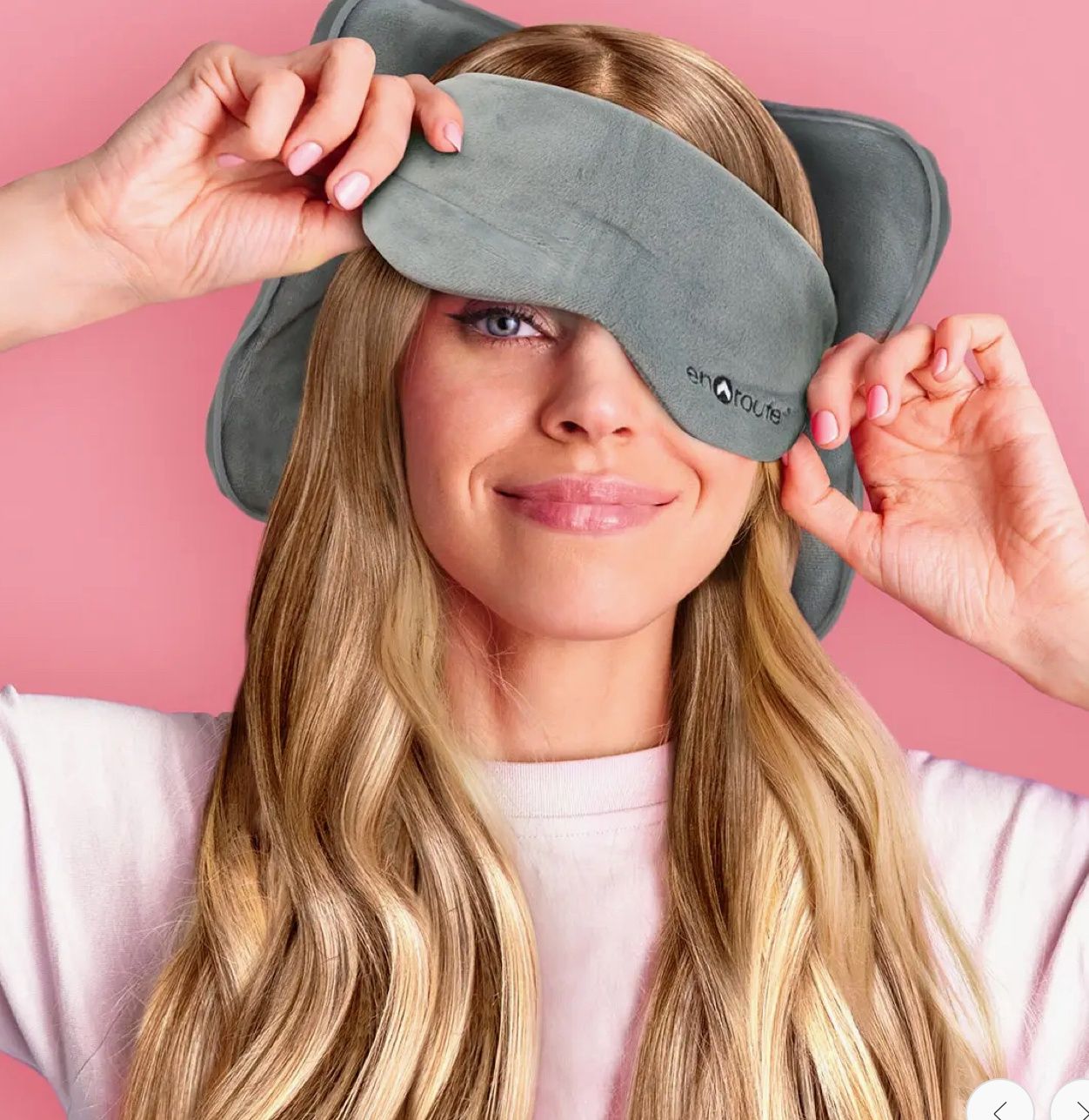 First Class Travel Pillow Gray