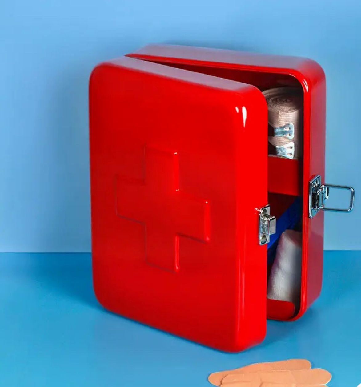 First Aid Red Storage  Box