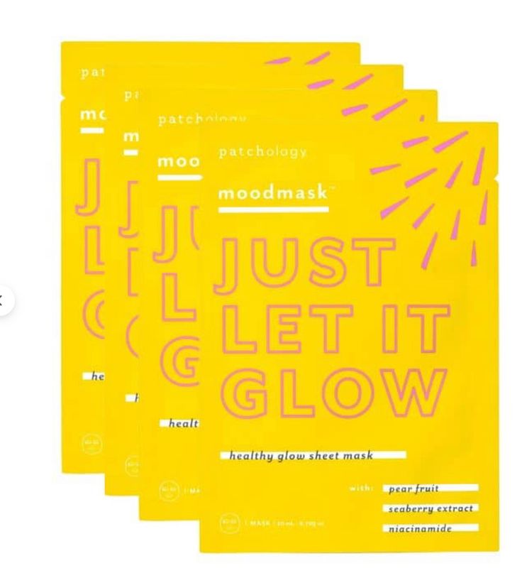 Just  Let it Glow Mask