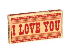 Blue Q Gum I LOVE YOU 8-pc Peppermint