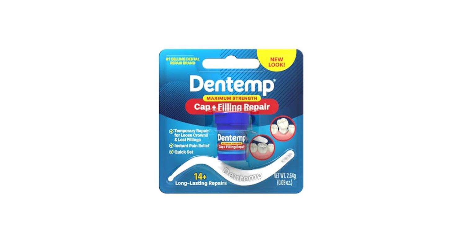 Dentemp Dental Cap &amp; Filling Repair Kit