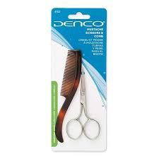 MUSTACHE SCISSORS &amp; COMB