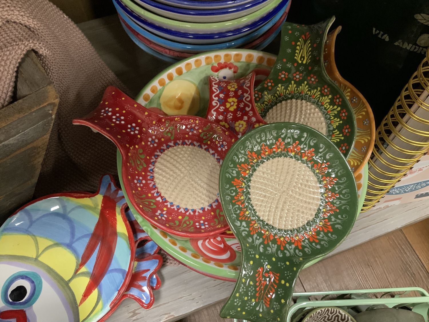 Spoon Rest Hand Painted