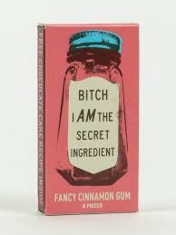 Blue Q Gum Secret Ingredient (Cinnamon)